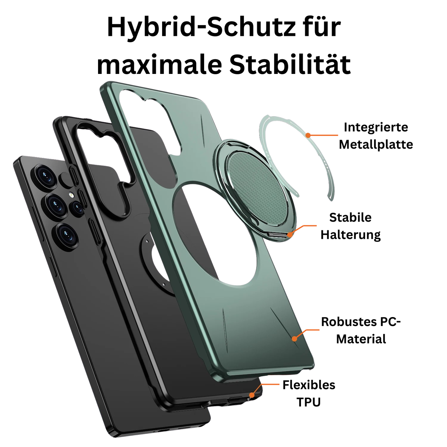 Magnetische Handyhlle Samsung S  ExoGuard